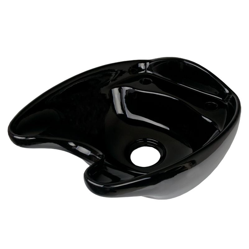 Bacinella in Ceramica per Lavatesta Gabbiano Nero