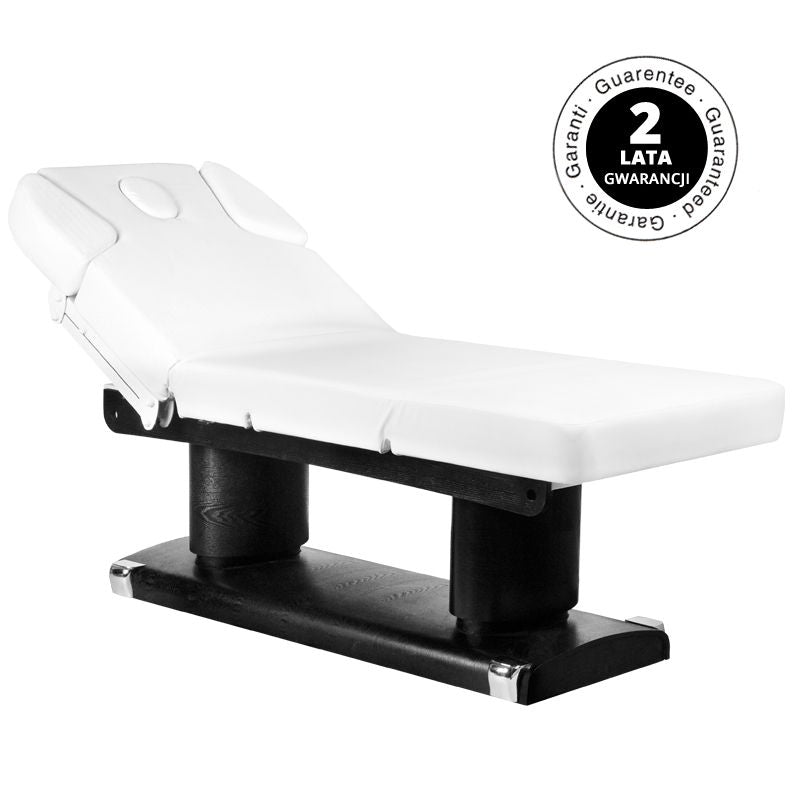 Lettino da massaggio elettrico Azzurro 838 Bianco - immagine 10