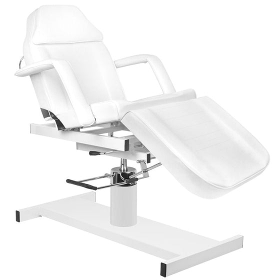 Poltrona estetista idraulica A210D Bianco