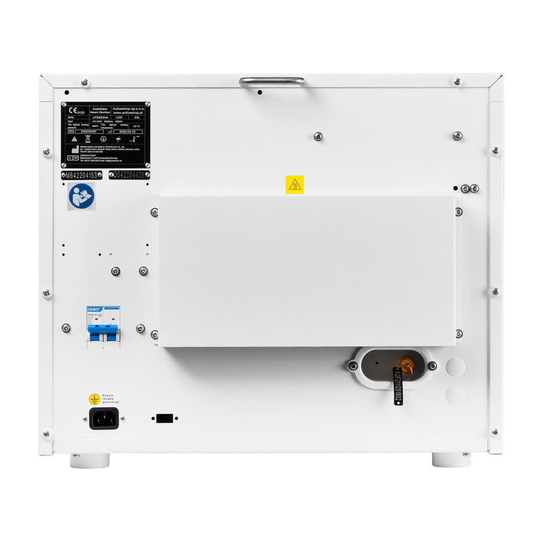 Autoclave Lafomed Premium Line LFSS18AA LCD con stampante 18 L classe B medicale 4