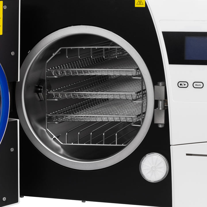 Autoclave Lafomed Premium Line LFSS18AA LCD con stampante 18 L classe B medicale 7