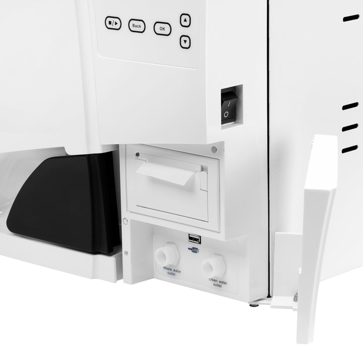Autoclave Lafomed Premium Line LFSS18AA LCD con stampante 18 L classe B medicale 9