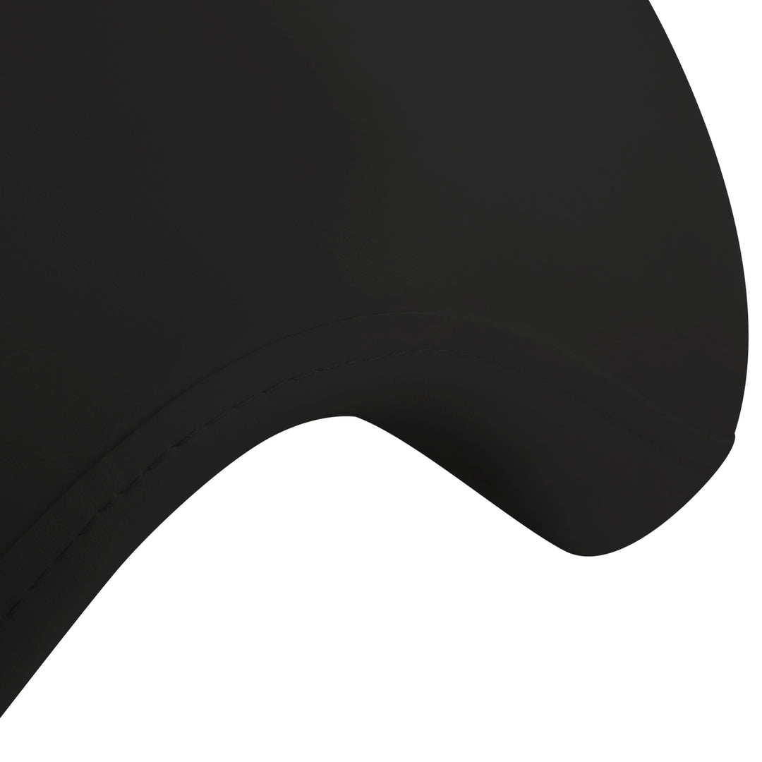 Sgabello Ergonomico con Ruote e Schienale 6001 Nero - immagine 7