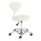 Sgabello con Ruote Azzurro 156F Bump-Up Bianco