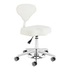Sgabello con Ruote Azzurro 156F Bump-Up Bianco