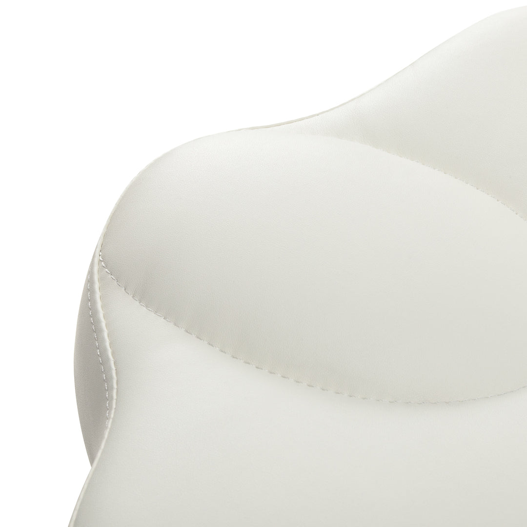 Sgabello con Ruote Azzurro 156F Bump-Up Bianco - immagine 5