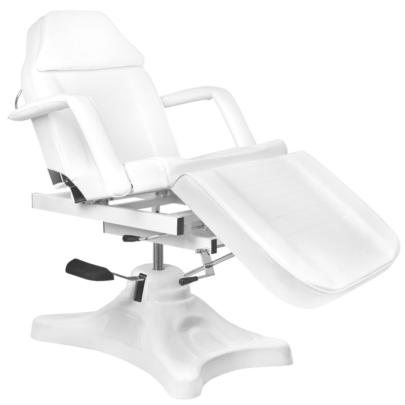 Poltrona estetista idraulica A234D Bianco