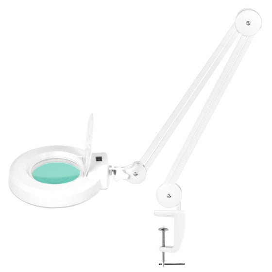 Lampada con Lente LED 5D a Morsetto S5 Bianca
