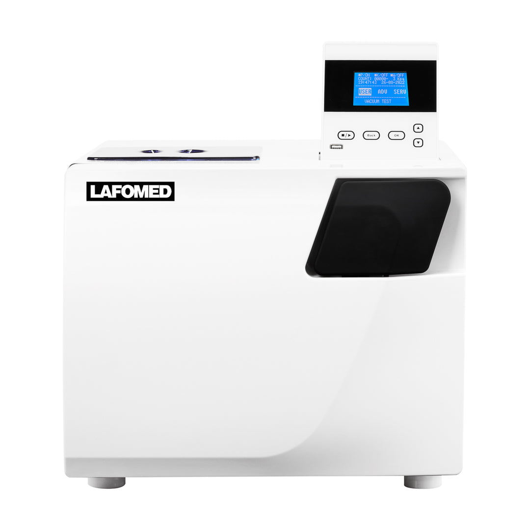 Autoclave Lafomed Compact Line LFSS12AC LCD con Stampante 12 L Classe B Medicale - immagine 3
