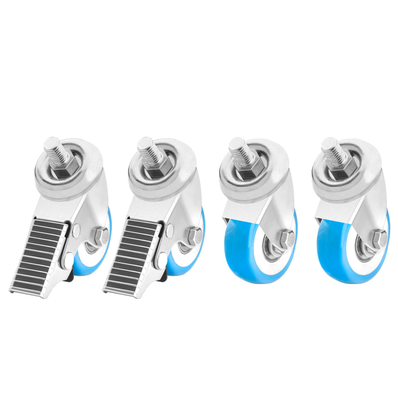 Set di Ruote per Poltrone Estetiche Basic & Lux