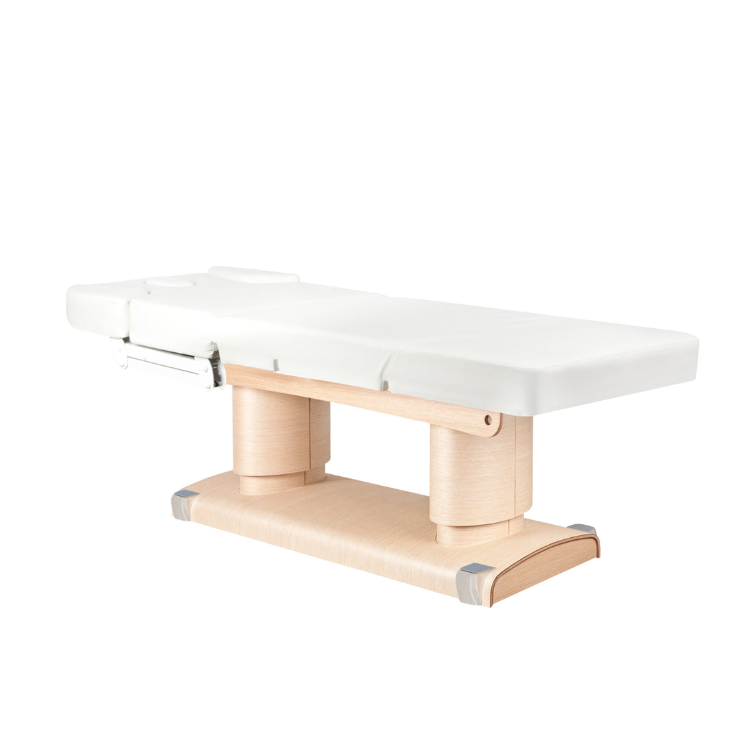 Lettino da massaggio elettrico Azzurro 838 Bianco Riscaldato - immagine 3