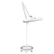 Lampada LED con Treppiede e Intensità Regolabile Elegante 801L Bianco
