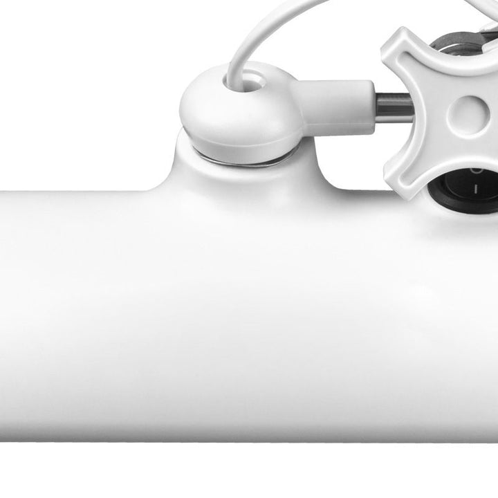 Lampada LED con Morsetto Elegante 801S Bianco - immagine 5