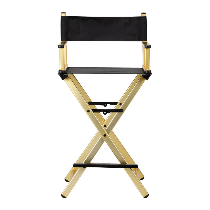 Sedia Trucco Pieghevole Alluminio Oro - immagine 2