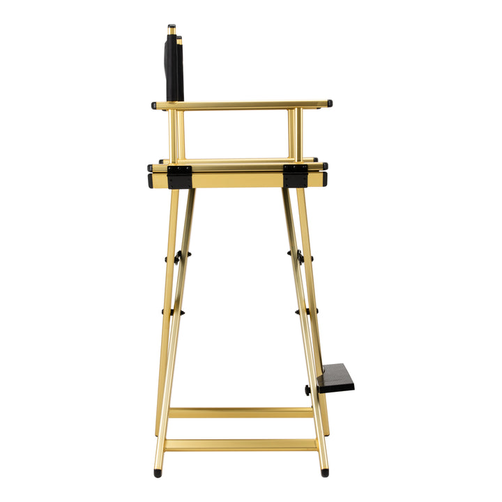 Sedia Trucco Pieghevole Alluminio Oro - immagine 3