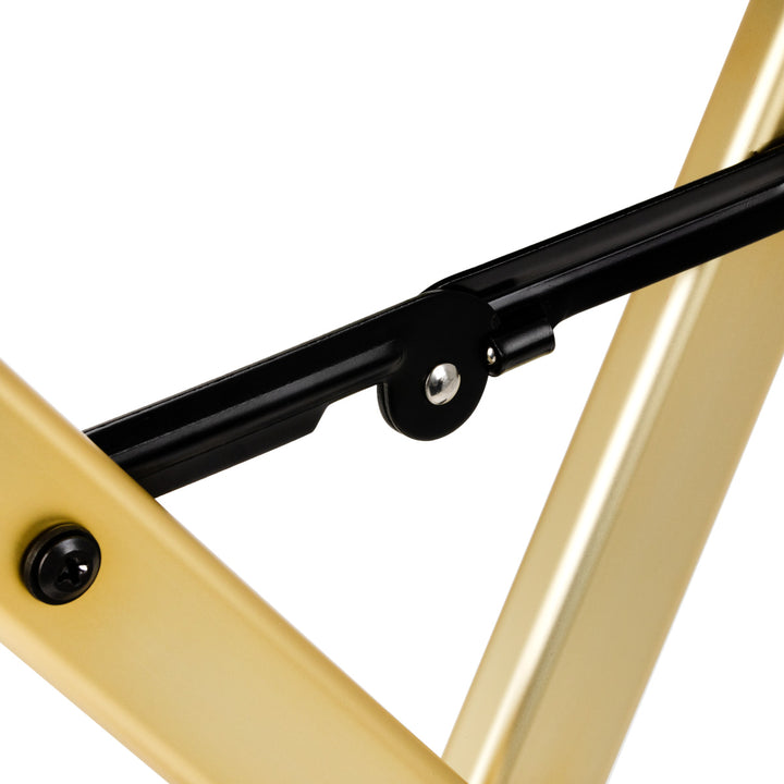 Sedia Trucco Pieghevole Alluminio Oro - immagine 5