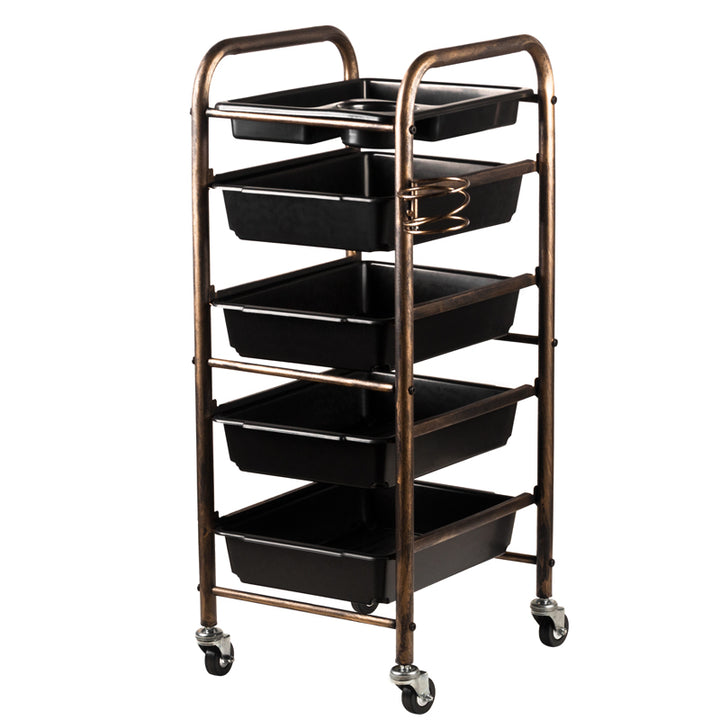 Carrello Parrucchiere Gabbiano 8-76 Vecchio Oro