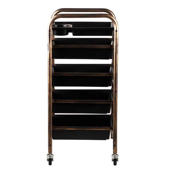 Carrello Parrucchiere Gabbiano 8-76 Vecchio Oro - immagine 2