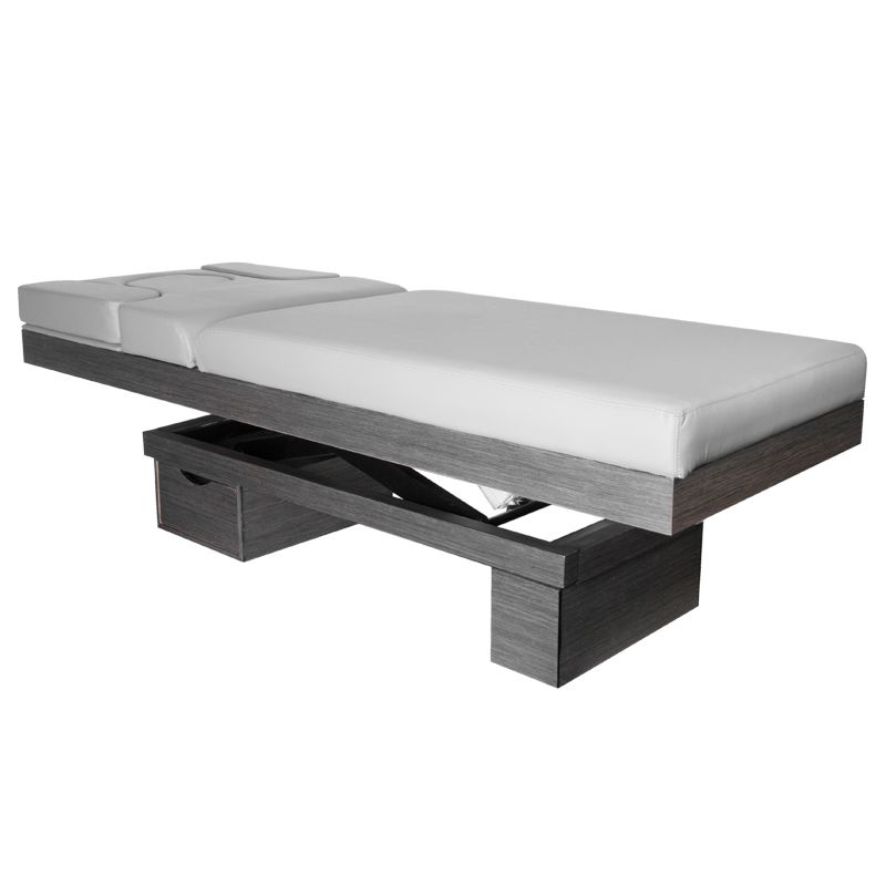 Lettino da massaggio elettrico Azzurro 815B Grigio Riscaldato - immagine 3