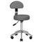 Sgabello con Ruote AM-304 Grigio