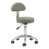 Sgabello con Ruote AM-304 Grigio