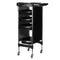 Carrello Parrucchiere Gabbiano FX11-2 Nero