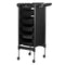 Carrello Parrucchiere Gabbiano FX11-5 Nero