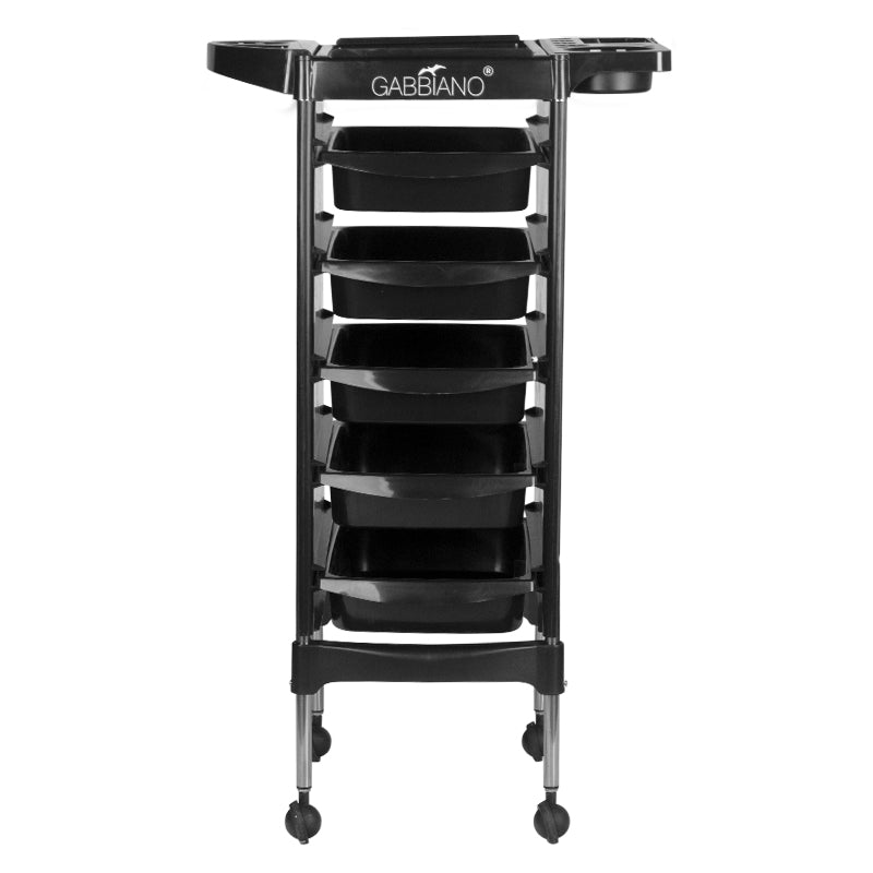 Carrello Parrucchiere Gabbiano FX11-5 Nero - immagine 2