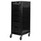 Carrello Parrucchiere Gabbiano FT65-A Nero