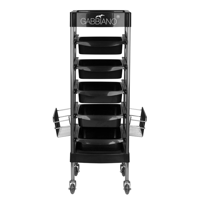 Carrello Parrucchiere Gabbiano FX11E Nero - immagine 4
