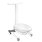 Pediluvio Comfort con Ruote e Funzione Lift Bianco