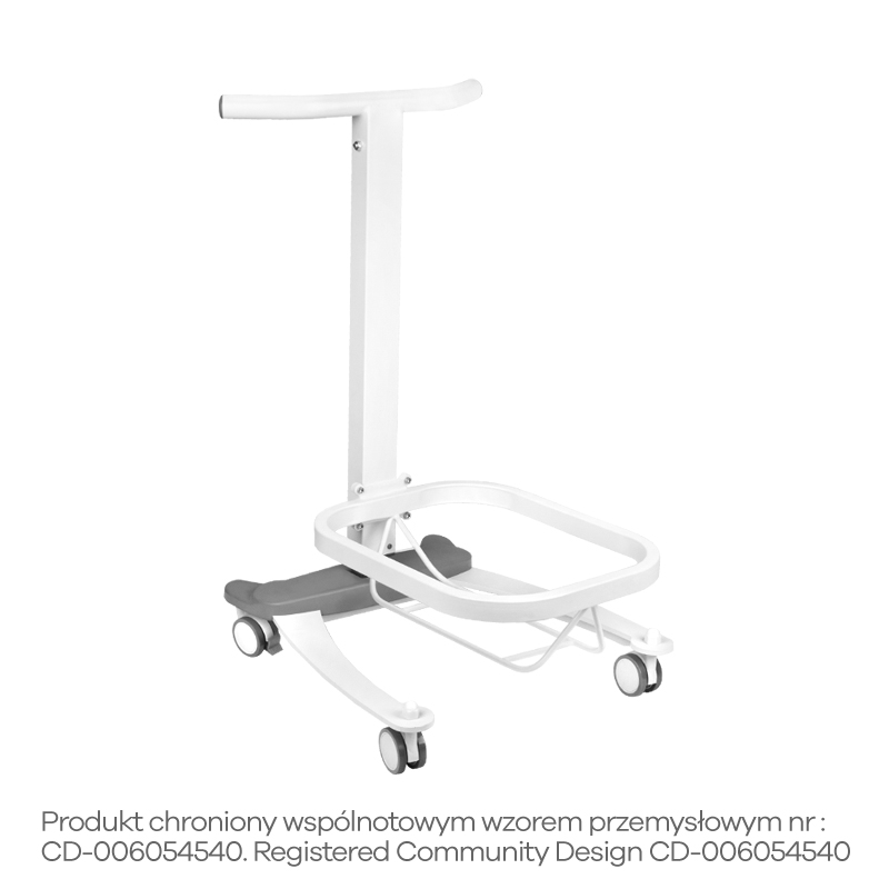 Pediluvio Comfort con Ruote e Funzione Lift Bianco - immagine 3