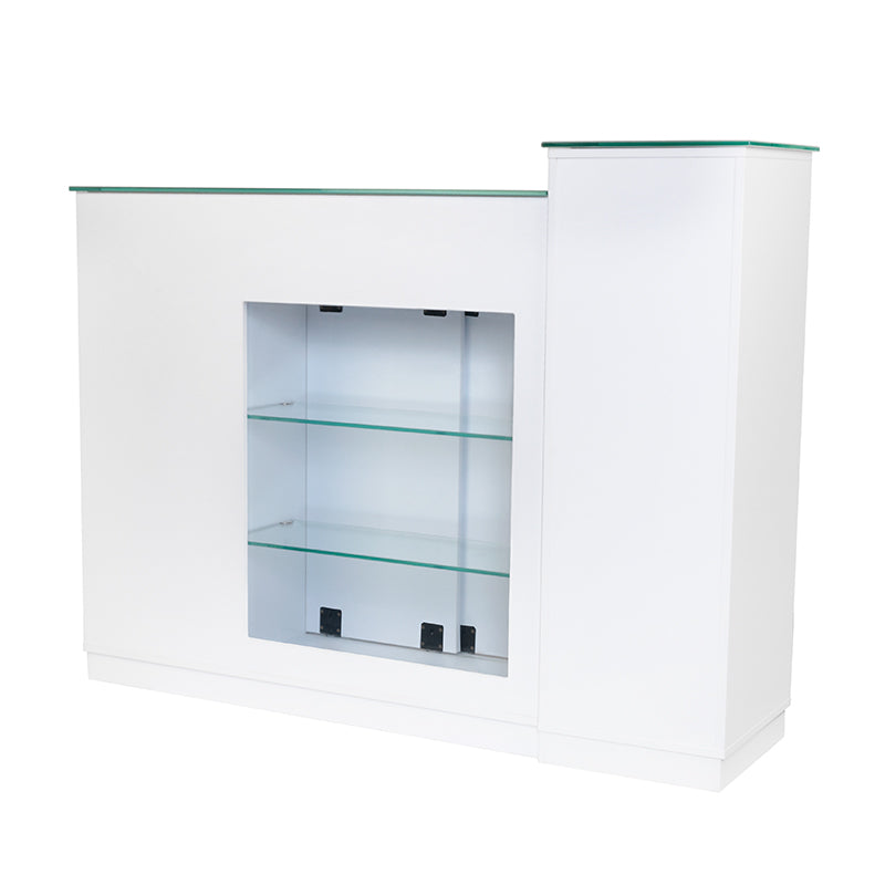 Bancone Reception Gabbiano Q-0333 Bianco