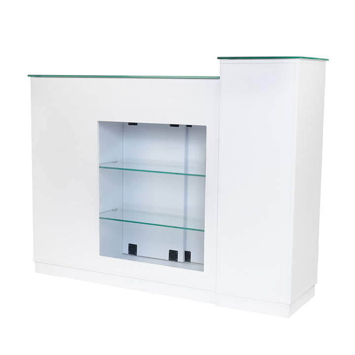 Bancone Reception Gabbiano Q-0333 Bianco