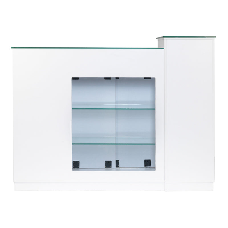 Bancone Reception Gabbiano Q-0333 Bianco - immagine 2