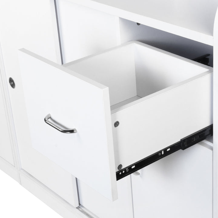 Bancone Reception Gabbiano Q-0333 Bianco - immagine 4