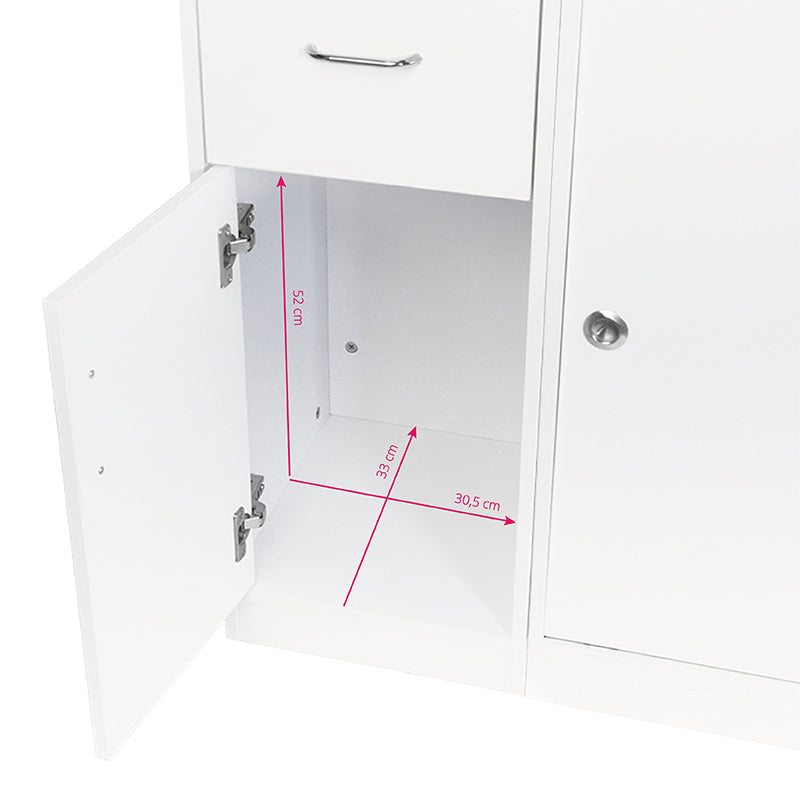 Bancone Reception Gabbiano Q-0333 Bianco - immagine 9