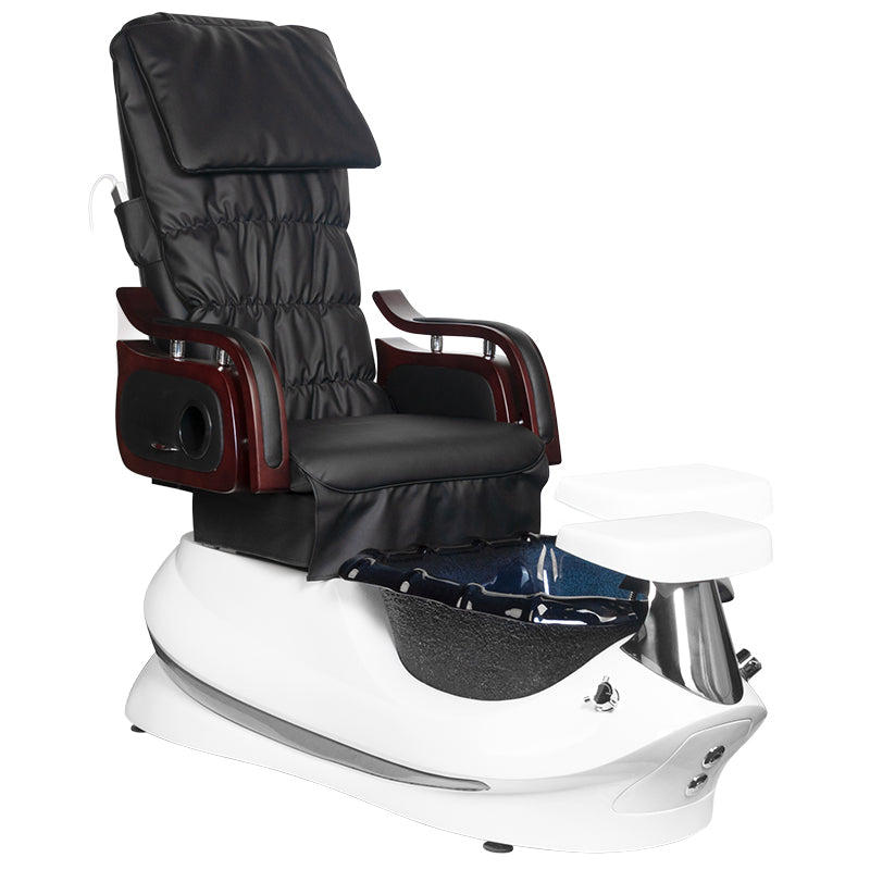 Poltrona pedicure spa elettrica Massaggio AS-261 Nero Bianco 6