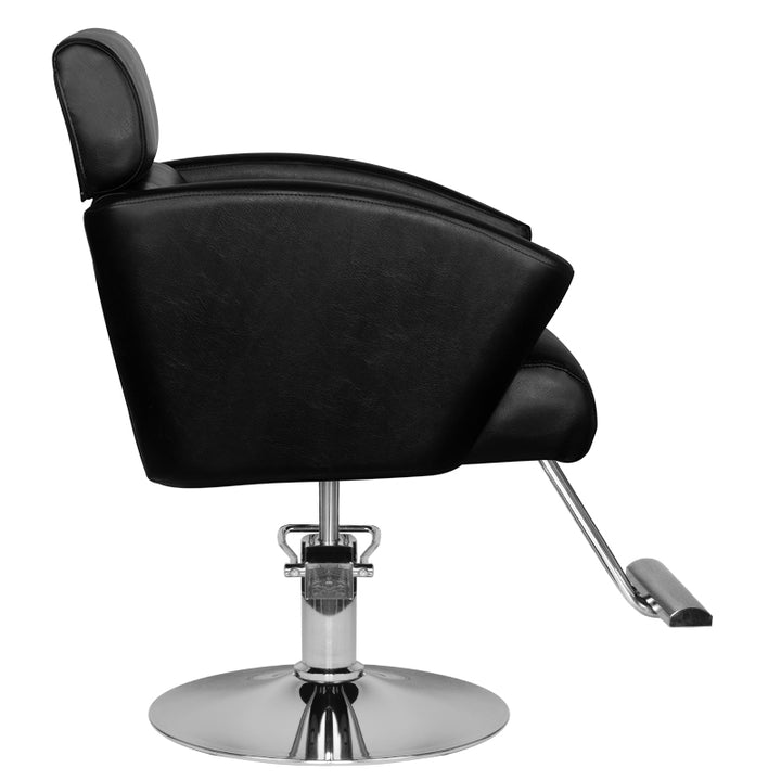 Poltrona parrucchiere Hair System HS02 Nero - immagine 5