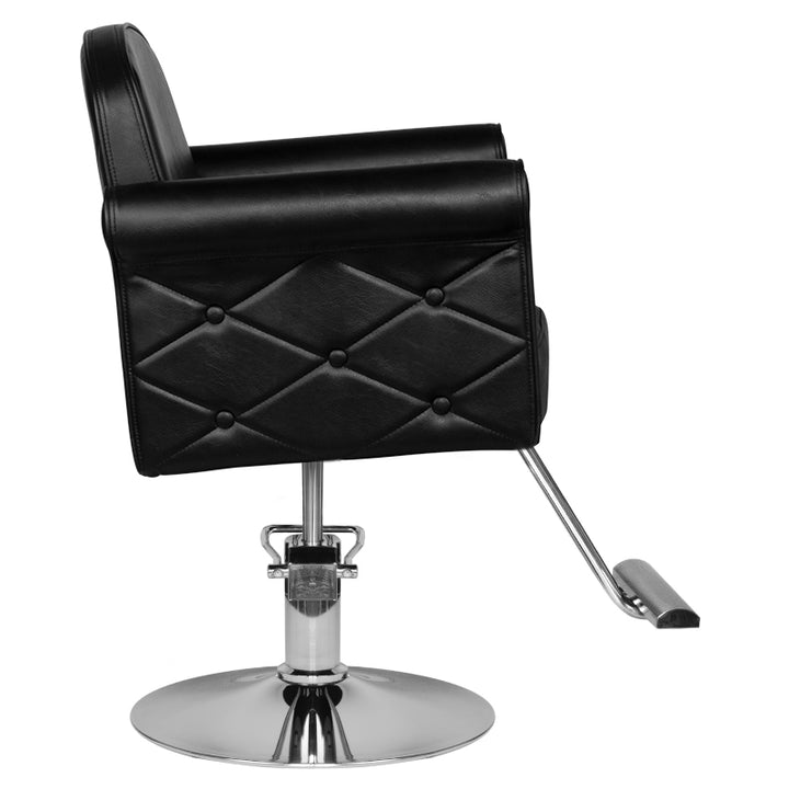 Poltrona parrucchiere Hair System HS69 Nero - immagine 2