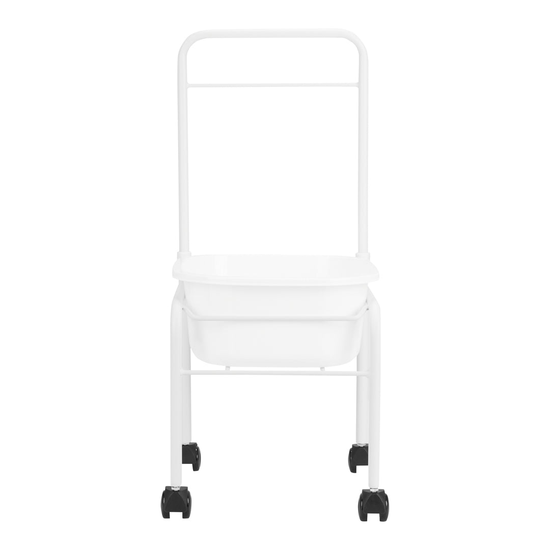 Pediluvio con Ruote e Maniglione Bianco - immagine 4
