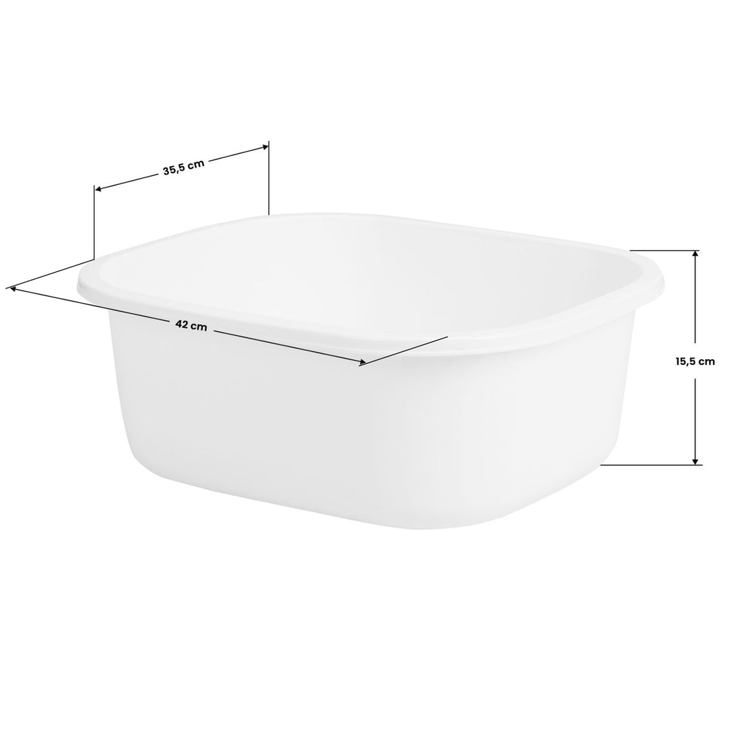 Pediluvio con Ruote e Maniglione Bianco - immagine 7