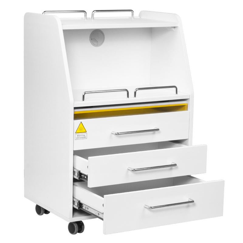 Carrello estetica 601 Bianco 5