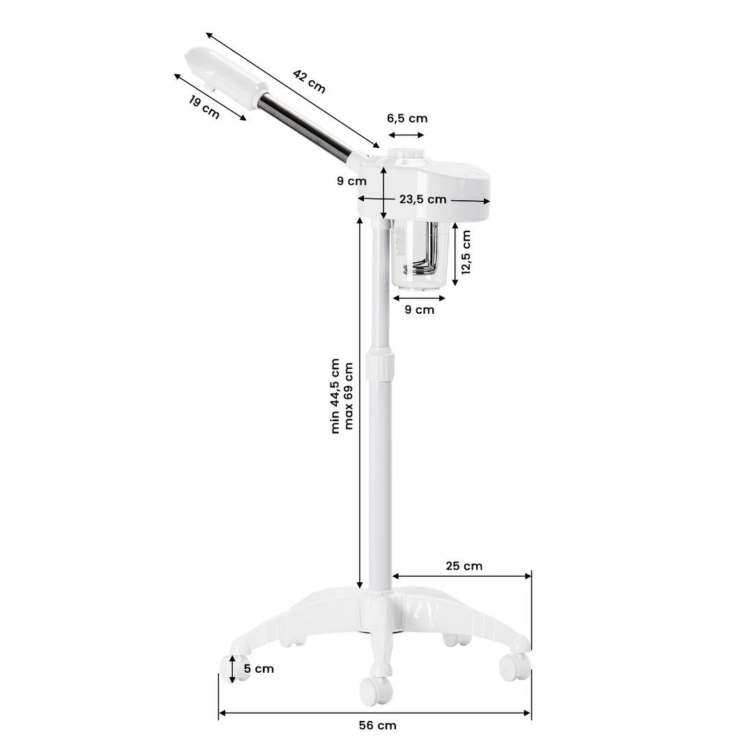 Vaporizzatore Estetica con Ozono Giovanni D-09 Bianco - immagine 6
