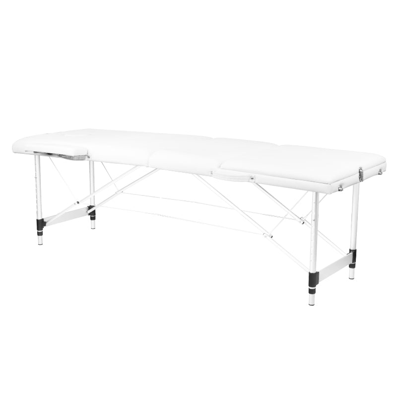 Lettino massaggio Portatile Komfort Activ Fizjo 3 Zone Alluminio Bianco 1