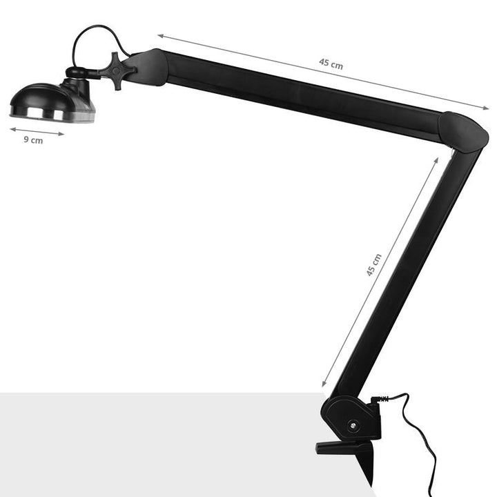 Lampada LED con Morsetto Elegante 801S Nero - immagine 5