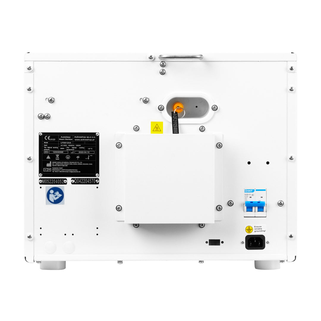 Autoclave Lafomed Standard Line LFSS12AA LED con stampante 12 L classe B medicale 4