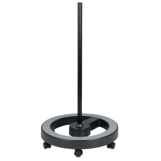 Stativo per Lampada con Lente Elegante Nero