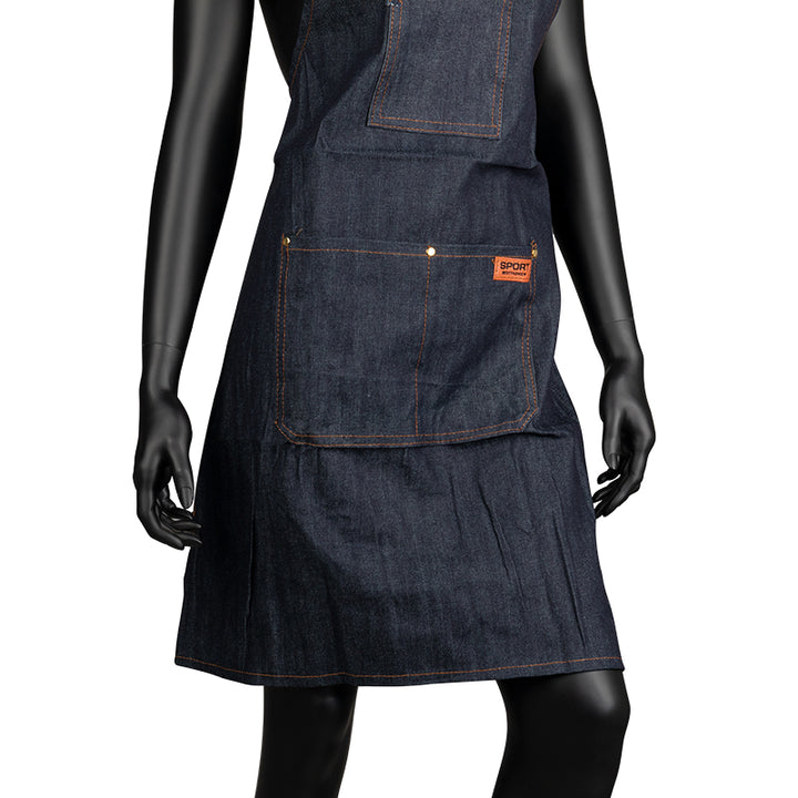 Grembiule da Parrucchiere Denim BB-05 - immagine 4