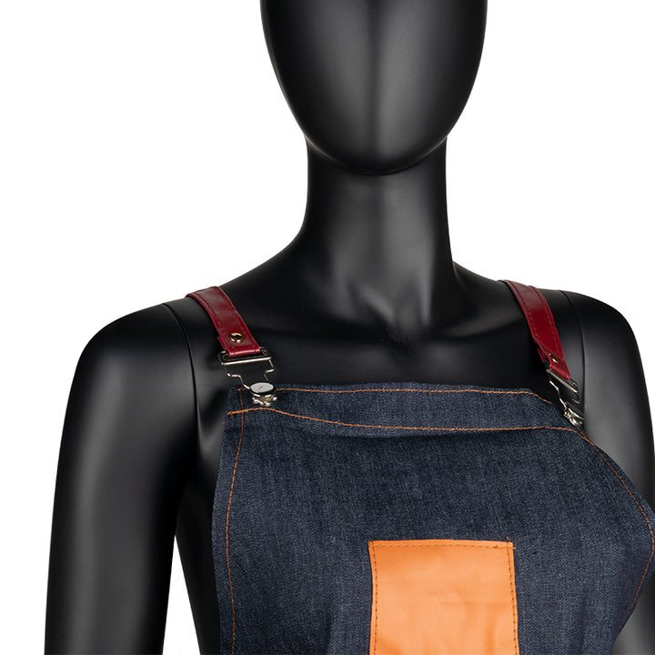 Grembiule da Parrucchiere Denim BB-16 - immagine 3